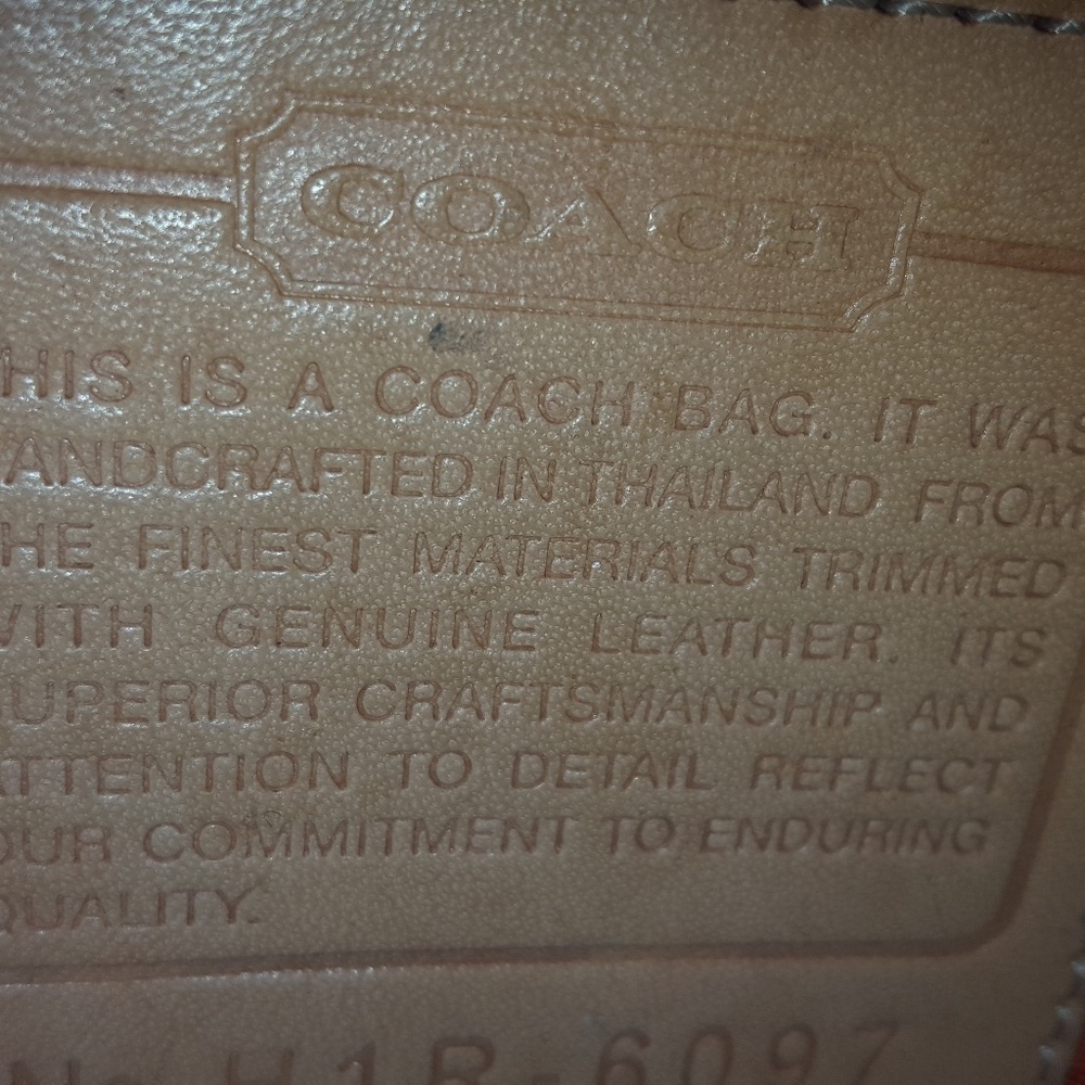 Vintage Medium Coach Bag